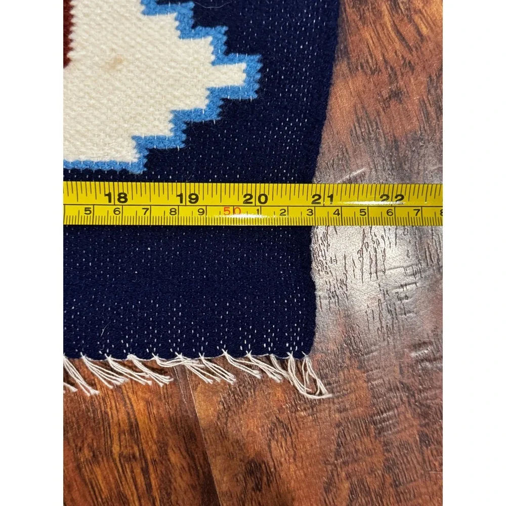 Handmade Southwest Wool Tapestry Cats 21x28